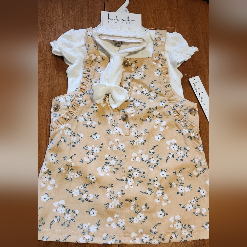 Toddler flowered dress